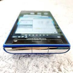 ソニーエリクソン製 ドコモ　 Xperia acro HD SO-03D   ブルー　美品　貴重3Gスマホ　の画像