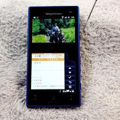 ソニーエリクソン製 ドコモ　 Xperia acro HD SO-03D   ブルー　美品　貴重3Gスマホ　の画像