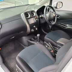 ノート1.2X　H25　車検4/6　走行34000ｋ　純正メモリーナビ＆フルセグＴＶ　カラーバックカメラ　ドラレコ　ＥＴＣ　アイドルストップの画像