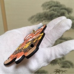 トラちゃん登場 シリコンブレード×ペインティング バッグチャームの画像