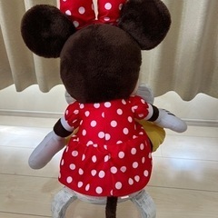 ミニーちゃんぬいぐるみの画像