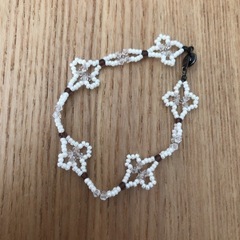 美品　ビーズアクセサリー　ブレスレット