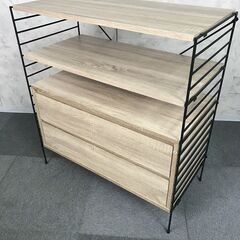 【超特価】☆ラック＆引き出し付きキャビネット☆の画像