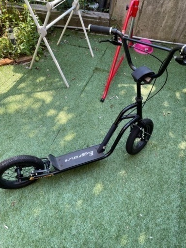 【中古】バギークロス（buggy cross）黒　キックボード