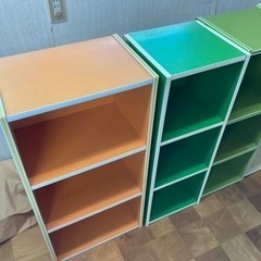 お話中　カラー3段ボックス　昭和　レトロの画像