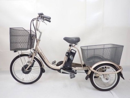 三輪電動自転車　Rakukkaru