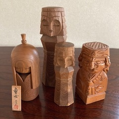 ニポポ(北海道民芸品)4個の画像