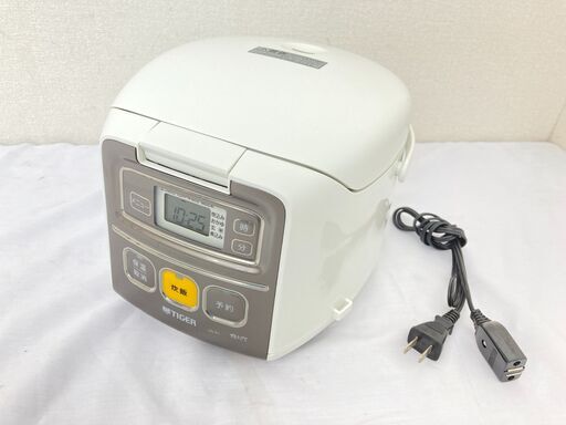 【決まりました】JT171(O) タイガー TIGER マイコン炊飯ジャー JAI-R551 2017年製 3合炊き 通電動作確認済み 中古現状品 現地引き取りのみ