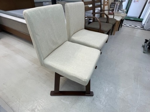 【リサイクルサービス八光　田上店　配達・設置OK】㈱サンコウ　ポーラ　回転チェアー　2点セット