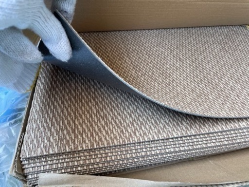★リノベ/DIY 定価70%off★ アドヴァン ボロン BKBサイザル プレーンベージュ(500角) ×2ケース