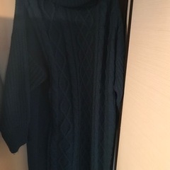 ニットロングワンピース