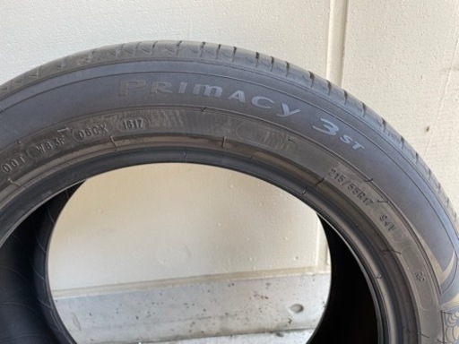 ミシュランプライマシー3  215/55R17 ４本最終値下げ