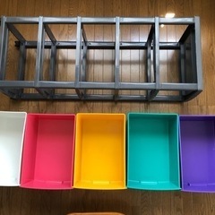 カラーチェスト(5段)の画像