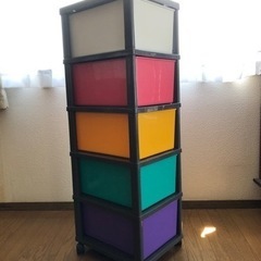 カラーチェスト(5段)の画像