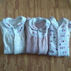 女児　冬服ロンパース　　70サイズ　3枚組