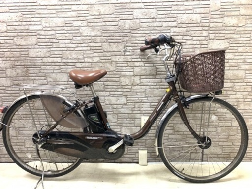GW~SALE 東京23区配達無料　新基準 Panasonic パナソニック ビビDX 8.9Ah リチウム 電動自転車☆中古☆パナ ③