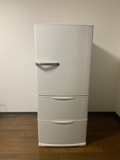 【お値下げ】AQUA アクア 272L 冷蔵庫 3ドア 右開き AQR-271D（W）冷蔵室178L 冷凍室50L 野菜室44L 2015年製