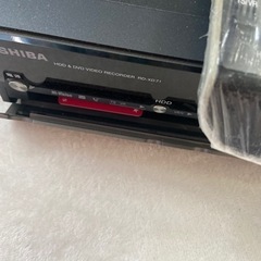2005年製　TOSHIBA HDD&DVDレコーダーの画像