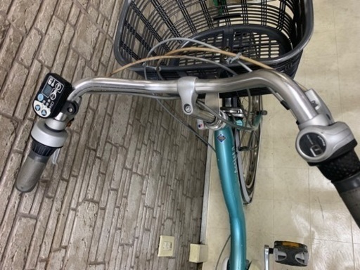 東京23区配達無料　新品バッテリー8.9Ah 新基準　ブリヂストン　アシスタ 電動自転車 中古 ⑥