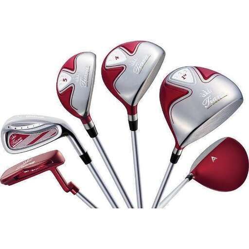 値下げしました！レディース ゴルフクラブ Tiara MODA 8本セット レッド