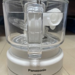 Panasoni フードプロセッサー　MKーK80Pの画像