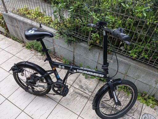 Hummer折りたたみ自転車Black
