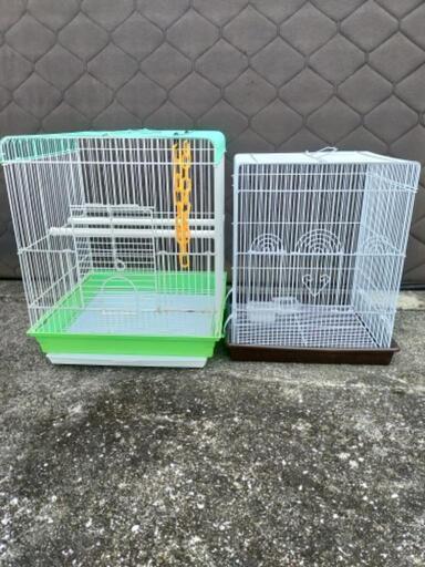 鳥かご2個