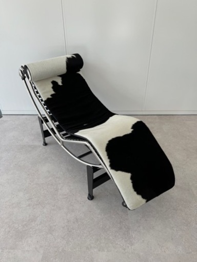コルビジェ　シェーズロング　メーカー大塚家具製　展示美品　ハラコ　cassina イームズ　usm コンラン　アクタス　idee