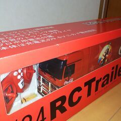 【未開封品】 ラジコン コカ・コーラ Coca-Cola 120周年記念 トレーラーの画像