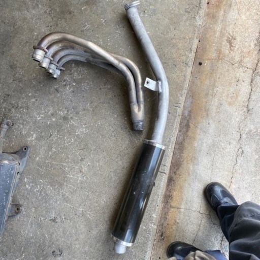 ゼファー用Ｐ管 中古 当時物 レア カワサキ ４００