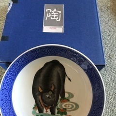 干支　飾り皿　有田焼の画像