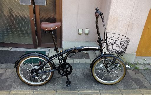 SOUTHERNPORT]SP-FOLDER6 20吋 折り畳み自転車 外装6段/ブラック (自転車工房としくら) 鴫野の折りたたみ自転車 の中古あげます・譲ります｜ジモティーで不用品の処分