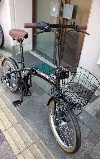 SOUTHERNPORT]SP-FOLDER6 20吋 折り畳み自転車 外装6段/ブラック (自転車工房としくら) 鴫野の折りたたみ自転車 の中古あげます・譲ります｜ジモティーで不用品の処分