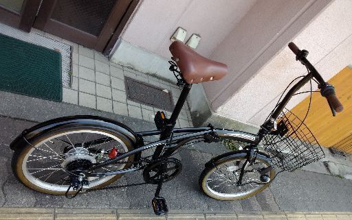 SOUTHERNPORT]SP-FOLDER6 20吋 折り畳み自転車 外装6段/ブラック (自転車工房としくら) 鴫野の折りたたみ自転車 の中古あげます・譲ります｜ジモティーで不用品の処分