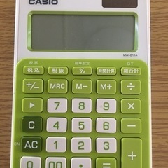 CASIO 電卓　計算機　MW-C11A  管理番号5