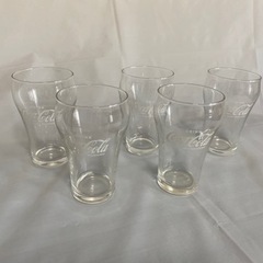 コカコーラ　Trademarkregisteredグラス5個