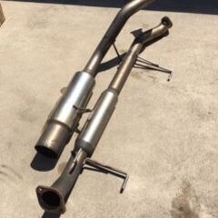 【ランクル100】KR-HDJ101K用　RS-R 砲弾マフラー