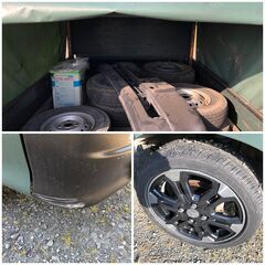【車検あり】ハイゼットジャンボ/7万キロ/4WD/全塗装済み/エアコン/パワステ/DVD/ナビ/幌付きの画像