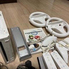 Nintendo Wii マリオカートセットの画像