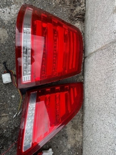 18 クラウン　テール　ライト　ランプ　左右セット　LED アクリル　ファイバー　REVIER