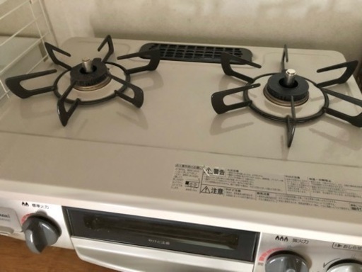 美品グリル付コンロ