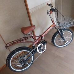 【折りたたみ自転車】SHIMANO　美品！訳あり　6段変速