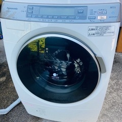 Panasonic パナソニック　エコナビ　ななめドラム式電気洗...