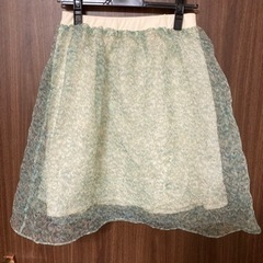 Dot＆Stripes CHILD WOMAN チューリップ柄スカート