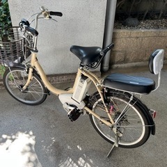 【お取引決定しました】ヤマハPASコンパクト　20インチ　ベージ...