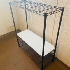 ニトリ スチールラックの画像