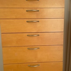 【取引終了・北欧風チェスト】子供部屋、一人暮らし、リビング用の画像