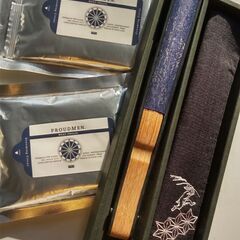 高級扇子＆ふき取り化粧水　新品未開封