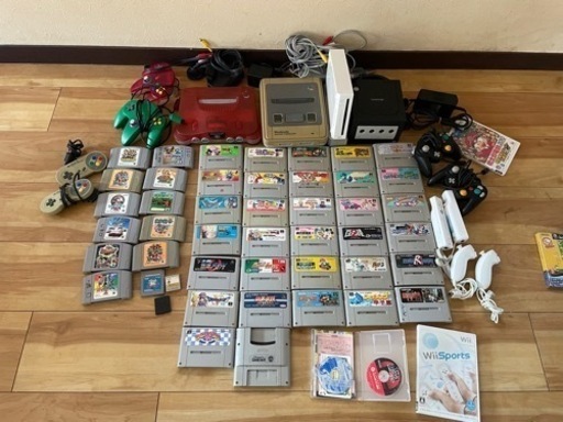 スーファミ　ゲームキューブ　64 will 任天堂　ゲームセット