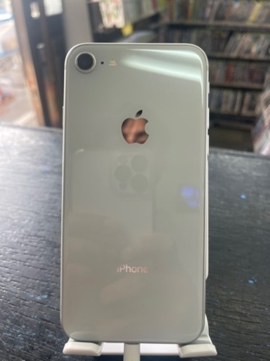 【SIMフリー】iPhone8 64GB シルバー 画面キズ 2022/05/02